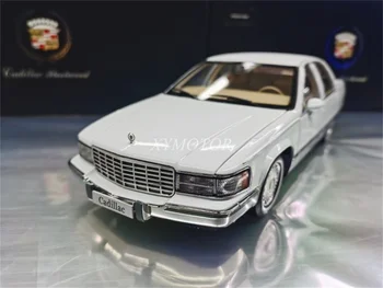 1/18 Cadillac Fleetwood pres döküm model araba Erkek Kız Hediyeler Hobi Hediyeler Koleksiyonu Süsler Ekran Mavi / Beyaz / Siyah