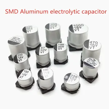 10 adet 35 v470uf yeni yüksek kaliteli SMD SMD alüminyum elektrolitik kapasitörler 470 uf 35 v hacim 10x10. 5mm