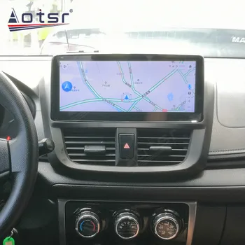 1025 inç Toyota Yaris Vios 2017 + Android Araba Radyo Araba GPS Navigasyon Stereo Multimedya Oynatıcı Kaydedici DSP Carplay 4G WIFI