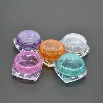 10g plastik şişe pot kavanoz göz serumu örnek krem göz farı tasarım tırnak kozmetik güç cilt bakımı ambalaj