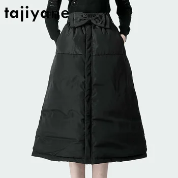 2021 Bayan Etekler Beyaz Ördek şişme etek Kadınlar Yüksek Bel Etekler Siyah Kadın Giyim Kore Tarzı Mujer Faldas TN1469