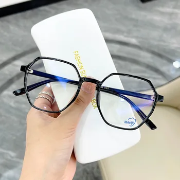 2021 Trendleri Ofis Anti Mavi ışık Kırmızı Kedi Gözü Gözlük Bilgisayar Kadın Gözlük Görüş Bakımı Oyun Erkek Gözlük Çerçevesi TR90