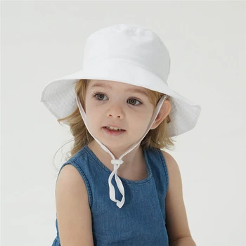 2022 Yeni Yaz Bebek güneş şapkası Çocuk Açık Boyun kulak koruyucu Anti UV Koruma Plaj Kapaklar Erkek Kız Yüzme Şapkaları 0-3Years