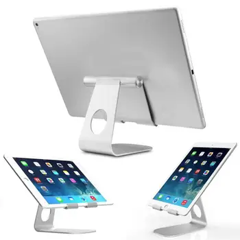 270 ° Dönebilen Katlanabilir Alüminyum Alaşım Masaüstü Tutucu Tablet Standı Samsung Galaxy Tab Pro için S iPad Pro10.5 9.7 