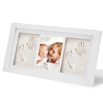 Bebek Ayak İzi Kiti & Handprint Hatıra Hediye Nwborn Ayaklar Baskı Duş DIY Ev Dekor Masası Yatak Odası Dekorasyon Freeshipping