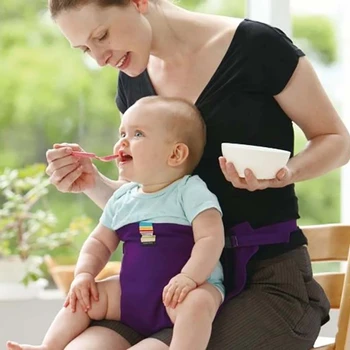 Bebek Koltuğu Emniyet Kemerleri Bebek çocuk Wrap Katlanabilir Seyahat Taşınabilir Yemek Öğle Sandalye Besleme Yardımcı Kemer Bebe Seguridad