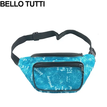 BELLO TUTTI Unisex Bel Paketleri Polyester Ayarlanabilir Kemer Telefon kılıflı çanta Koşu seyahat bel çantası Paketi Erkek Kadın kılıflı çanta