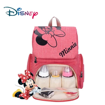 Disney Mickey Minnie Bebek bebek bezi çantaları Bolso Anne Arabası Nappy Sırt Çantası Analık Çanta Anne Çantası