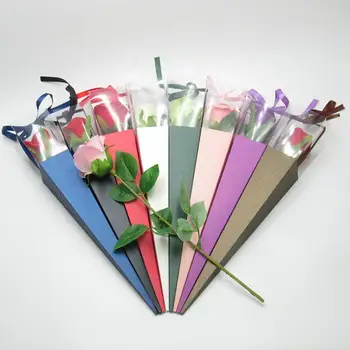 Düğün Parti Dekorasyon Tek gül kutusu tek çiçek hediye kutusu tatil özel hediye kutuları çiçek paketi LX8662