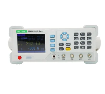 ET4502 Masaüstü LCR Test Cihazı Masaüstü Dijital Köprü 10Hz~100kHz 1 Hz Sürekli Ayarlanabilir Frekans