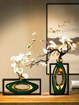 Ev Dekor Simüle Kış Erik çiçeği Bonsai Dekorasyon Noel Açık Kahverengi Oturma Odası Saksı Süsler Yapay Sahne