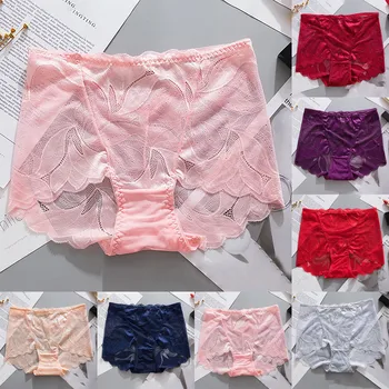 Gecelik Teslimatlar Moda Seksi İç Çamaşırı Külot Çiçek Külot Dantel Külot Nefes Kadın Gecelik Teslimat