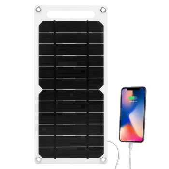 Güneş Led Paneli Açık Su Geçirmez Yürüyüş Yüksek Güç Pil güneş enerjisi şarj cihazı Kamp Taşınabilir Hücreleri Güç Bankası Cep Telefonu için
