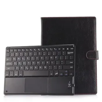 Kapak Irbis TZ851/TZ852/TZ853/TZ854 / TZ855 / TZ857 8 inç Tablet PU Deri Standı kablosuz bluetooth Klavye Kılıf + kalem