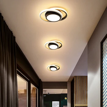 Modern Led tavan ışık Oturma odası yatak odası mutfak balkon koridor dekor tavan lamba aksesuarı koridor ışık iç mekan aydınlatması
