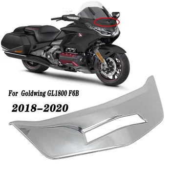 Motosiklet Krom ABS Ön Kaporta kapak Dekorasyon İçin Honda Goldwing GL1800 F6B F 6 B 2018 2019 2020