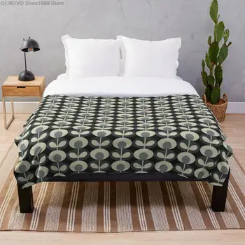 Orla kiely tasarım atmak battaniye yatak yumuşak atmak yatak kanepe kılıfı için çocuk kız erkek noel hediyesi