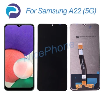 Samsung A22 5G LCD Ekran Dokunmatik Ekran Digitizer Meclisi Değiştirme SM-A226B, SM-A226B / DS, SM-A226B / DSN Samsung A22 Ekran