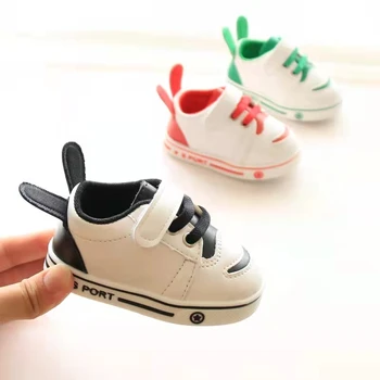 Sevimli Ilk Yürüyüşe Klasik Serin Bebek Ayakkabı Spor Yüksek Kaliteli Kız Erkek Sneakers Spor Koşu Bebek Sevimli Toddlers