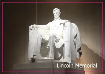 Seyahat Mıknatıslar Hatıra, anıt ABD Başkanı Lin coln Dikdörtgen Metal buzdolabı Mıknatısı 5436 Washington Turizm Hatıra