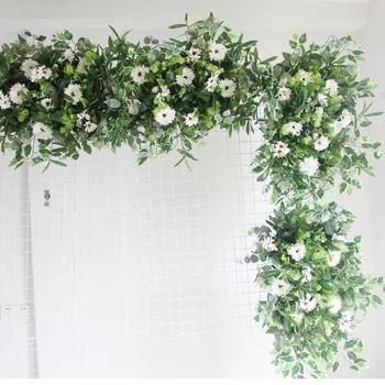 SPR folyo düğün vesilesiyle çiçek duvar sahne zemin yapay çiçek masa koşucu kemer çiçek dekoratif toptan