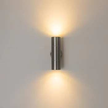 Su geçirmez IP65 led duvar ışık Otel Yatak odası Koridor Duvar Aplik Modern Duvar Aplikleri Banyo için yukarı ve aşağı aydınlatma