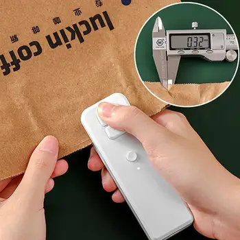 Taşınabilir Mini Yapıştırma Makinesi Çanta Mühürleyen El ısıyla yapıştırma Şarj Edilebilir Mutfak Gıda Depolama Araçları Koruma Aracı