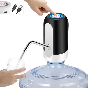 Taşınabilir Su Şişesi Pompası USB Şarj Otomatik su sebili Pompası Namlulu Su Elektrikli İçme Dağıtıcı Pompası Araçlar
