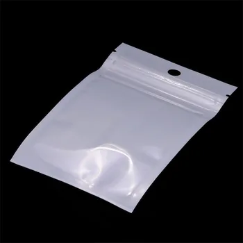 Toptan 500 Adet Kendinden Sızdırmazlık Zip Kilit plastik poşetler 8x13cm