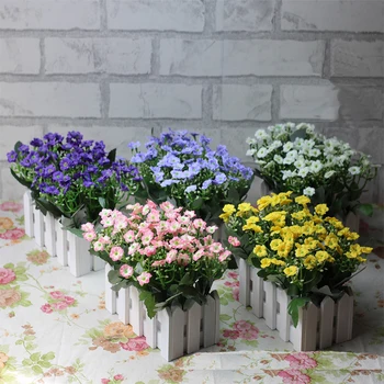 Yapay Çiçekler-Aksesuarları Bonsai Sahte Bitkiler Wdding-Dekorasyon Paket DIY