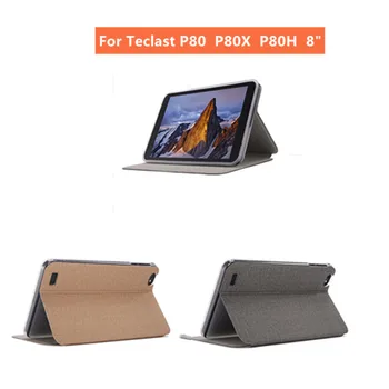Yeni Kapak İçin Teclast P80 P80H 8 İnç Tablet PC Moda PU kılıf kapak için Teclast P80x 4G + ücretsiz Stylus kalem