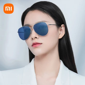 Yeni Xiaomi Mijia Güneş Gözlüğü Pilota polarize güneş lensleri Moda Gözlük Erkek Kadın Sürücü Açık Seyahat Sürücüleri sürüş gözlükleri